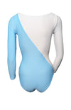 COLARES | Maillot decote barco, corte diagonal e manga comprida (Ref.ª FTM059)