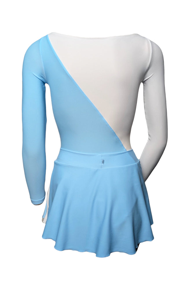 COLARES | Maillot decote barco, corte diagonal e manga comprida (Ref.ª FTM059)