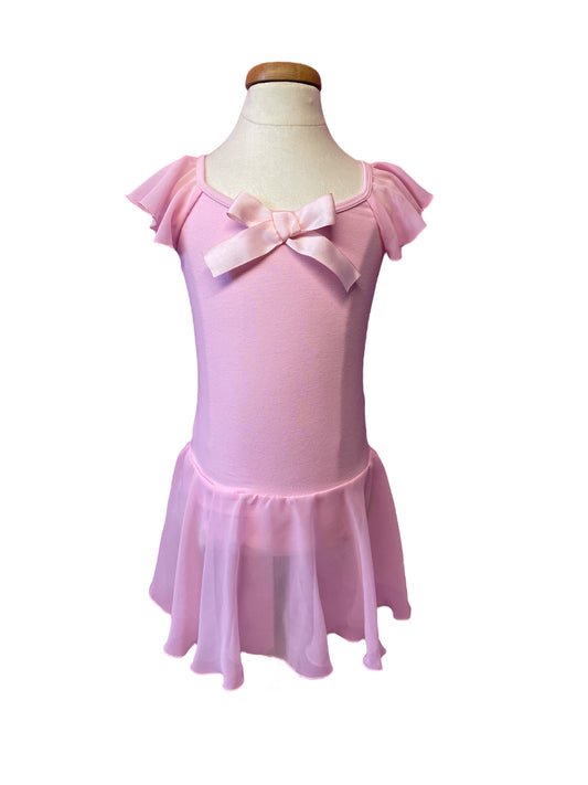 VES053 | Vestido com saia em mousseline