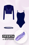 Set LONDON - Conjunto maillot alça fina, elástico de cintura e casaco | Envio em 48h!